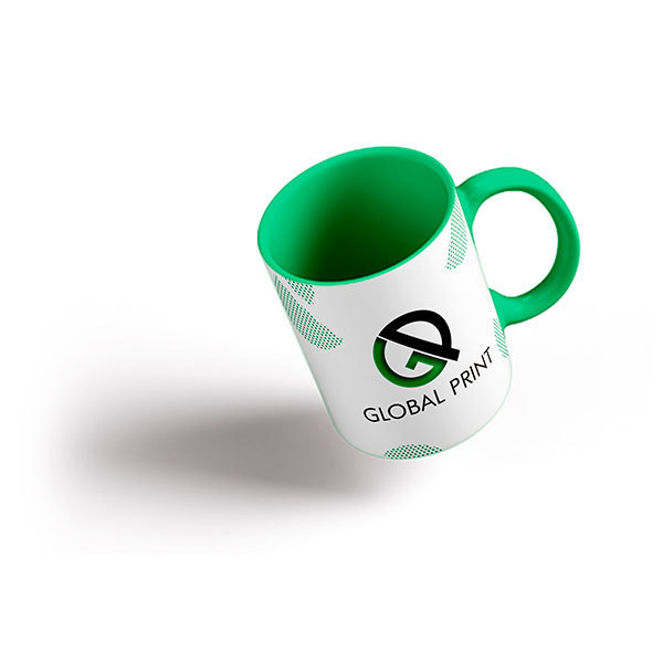 Керамические кружки — печать в Алматы, типография Global Print